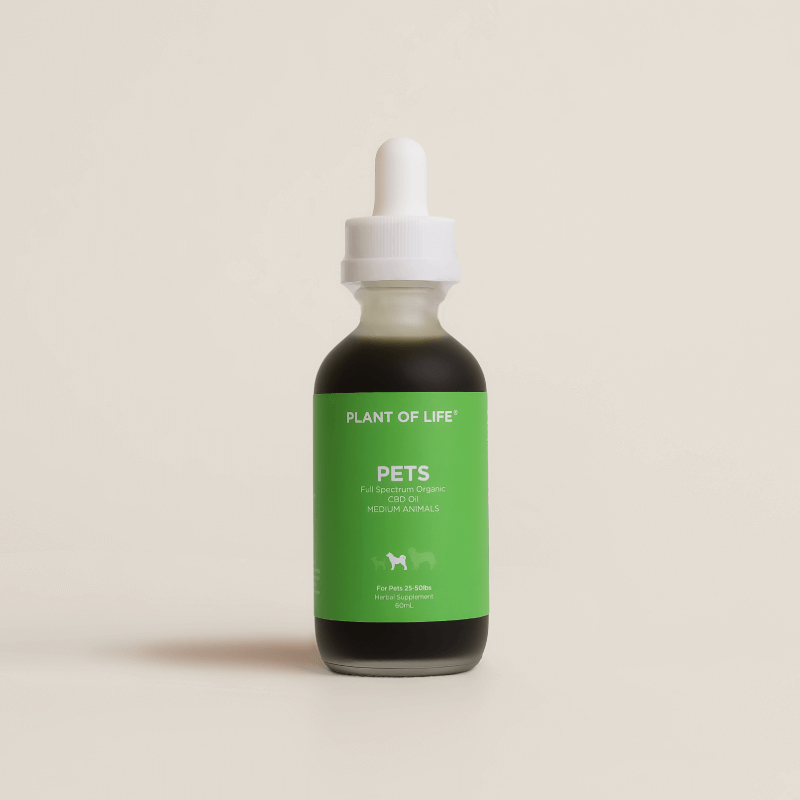 Full Spectrum Organic Pet CBD Oil - Medium Animals