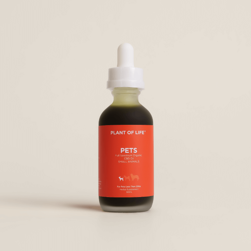 Full Spectrum Organic Pet CBD Oil - Small Animals