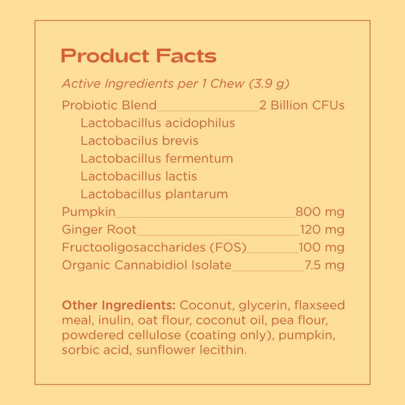 Probiotic CBD Pet Treats