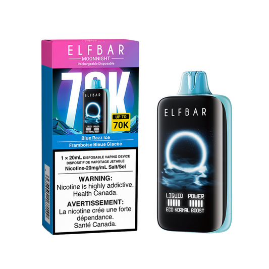 NEW - Elf Bar MoonNight 70K Disposable Vape - 5ct