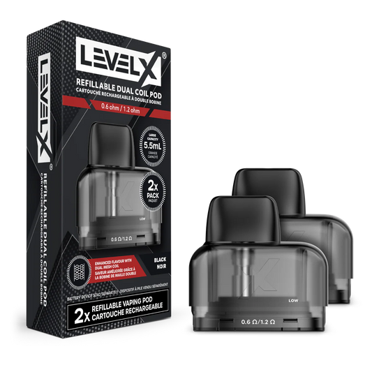 Level X Refillable Pod - 6pack/carton