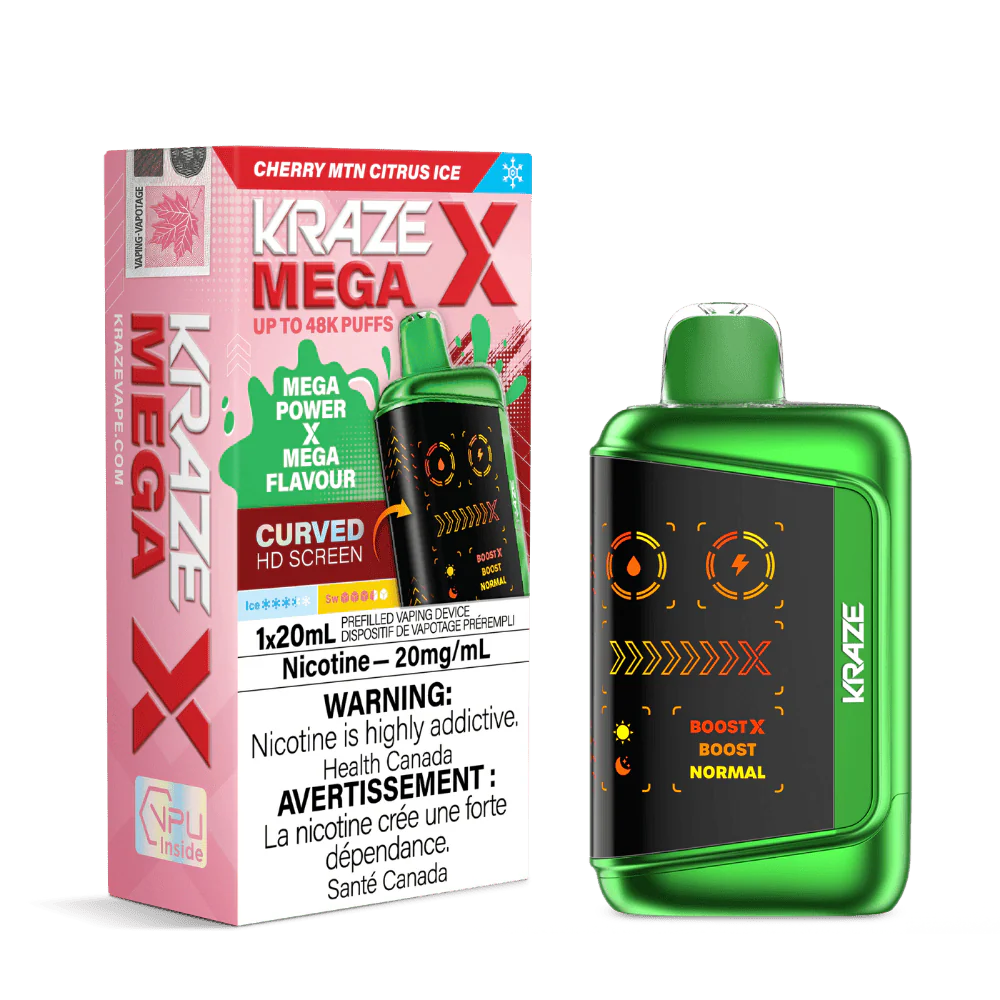 Kraze Mega X Disposable Vape 48k puffs - 4ct